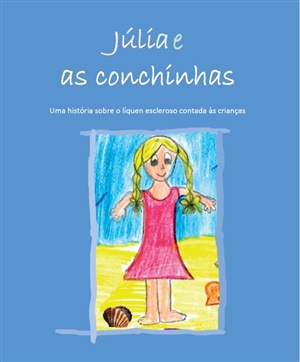 Júlia e as conchinhas impressão